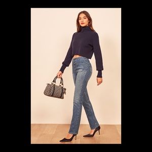 Reformation Elsie Straight Leg Jean Size 28